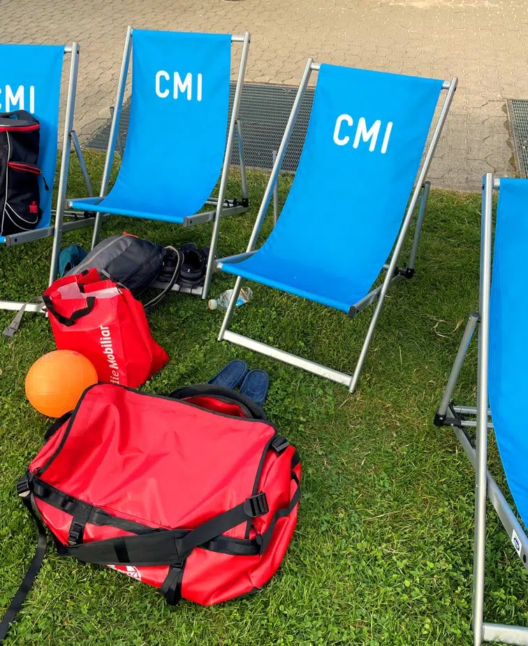 CMI als Hauptsponsor am Beachvolleyballturnier